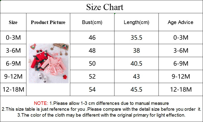 Tree Print Red Corduroy Baby Girl Dress for New Year's Eve