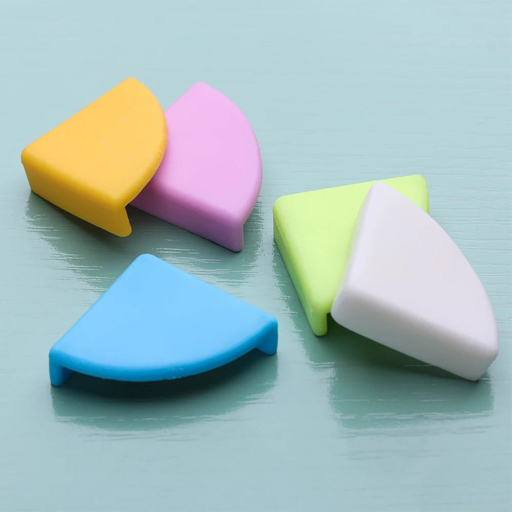 4-Pack Baby Safety Silicone Corner Protectors for Tables