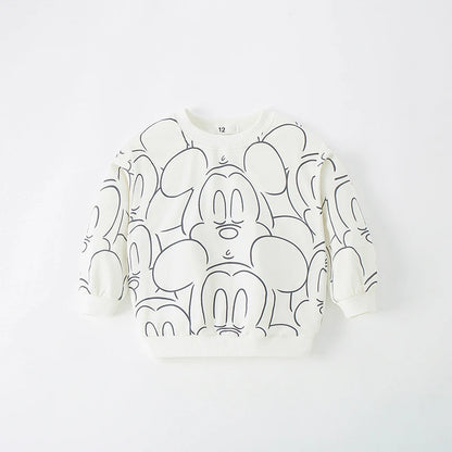 Mickey Mouse Baby Sweatshirt Set for Toddler Boys and Girls