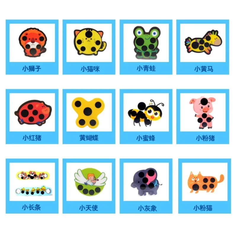 Baby Fever Indicator Strips - 5-10PCS Cartoon Thermometer Stickers