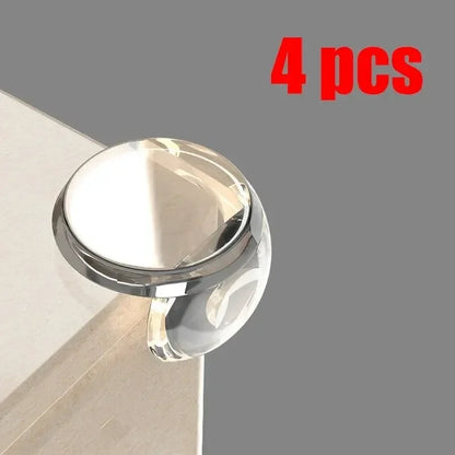Silicone Table Corner Protectors for Kids - 4 Pack