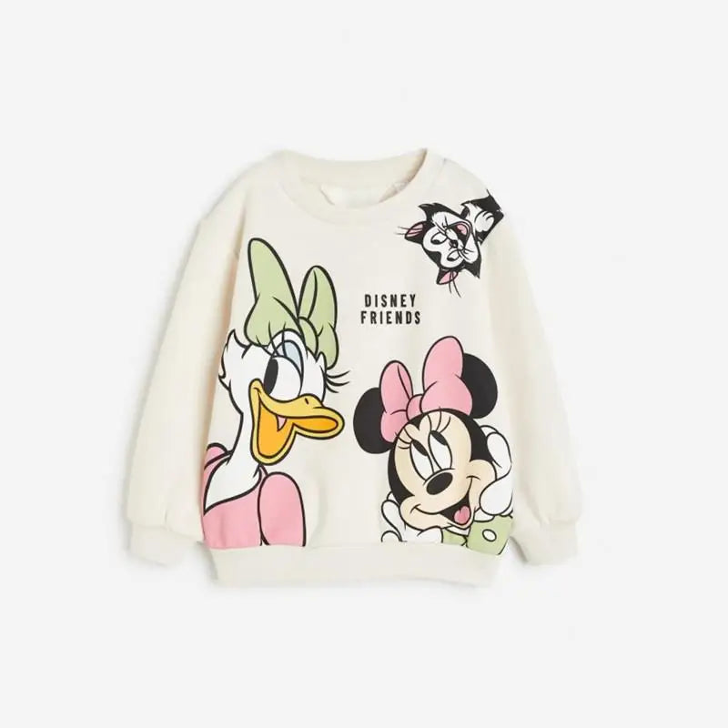 Kids Cartoon Hoodie and Sweatpants Outfit Set, 2pc