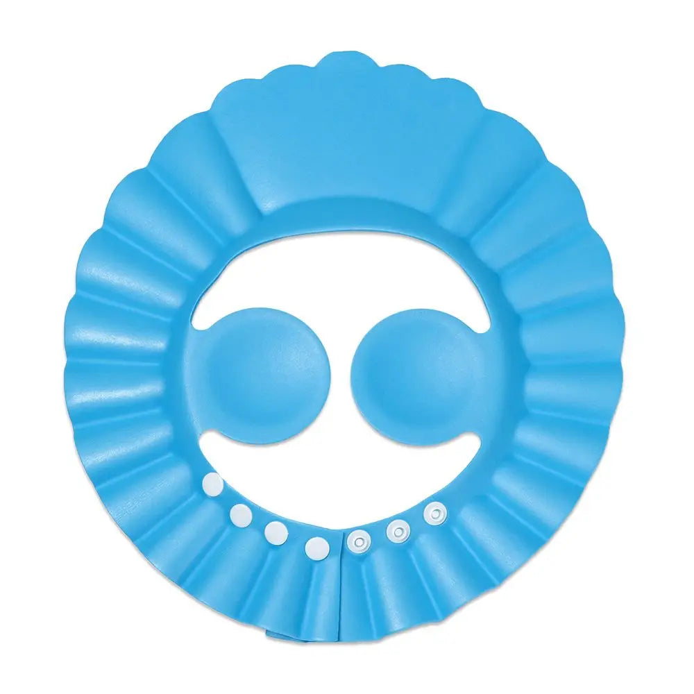 Kids Adjustable Hair Wash Shower Cap with Ear Protection