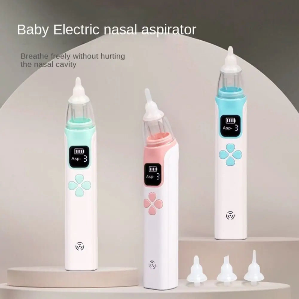 Silent Electric Nasal Aspirator for Babies - USB Rechargeable