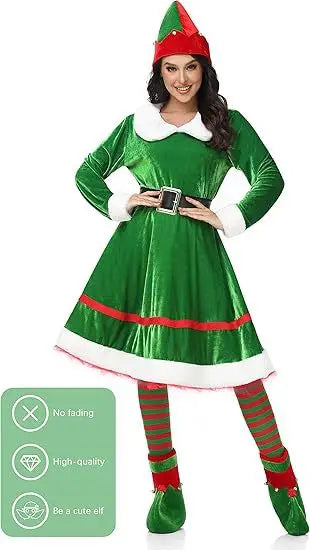 Baby Christmas Outfit - Elf on the Shelf Costume for Babies & Kids | Family Christmas Costume Set