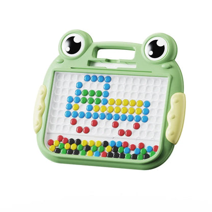 Large Magnetic Drawing Board with Beads and Pen for Kids