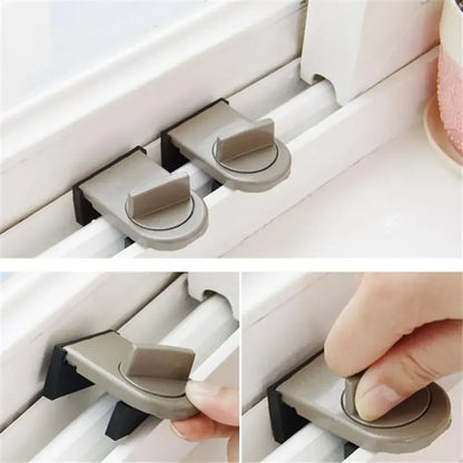 Child Safety Window Lock - Adjustable Security Latch