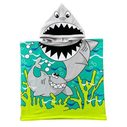 Dinosaur Hooded Bathrobe for Kids and Infants