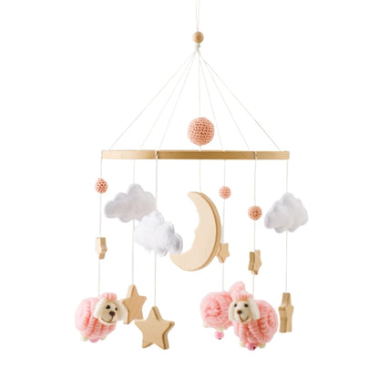 Forest Animal Crib Mobile Rattle Toy for Infants 0-12 Months