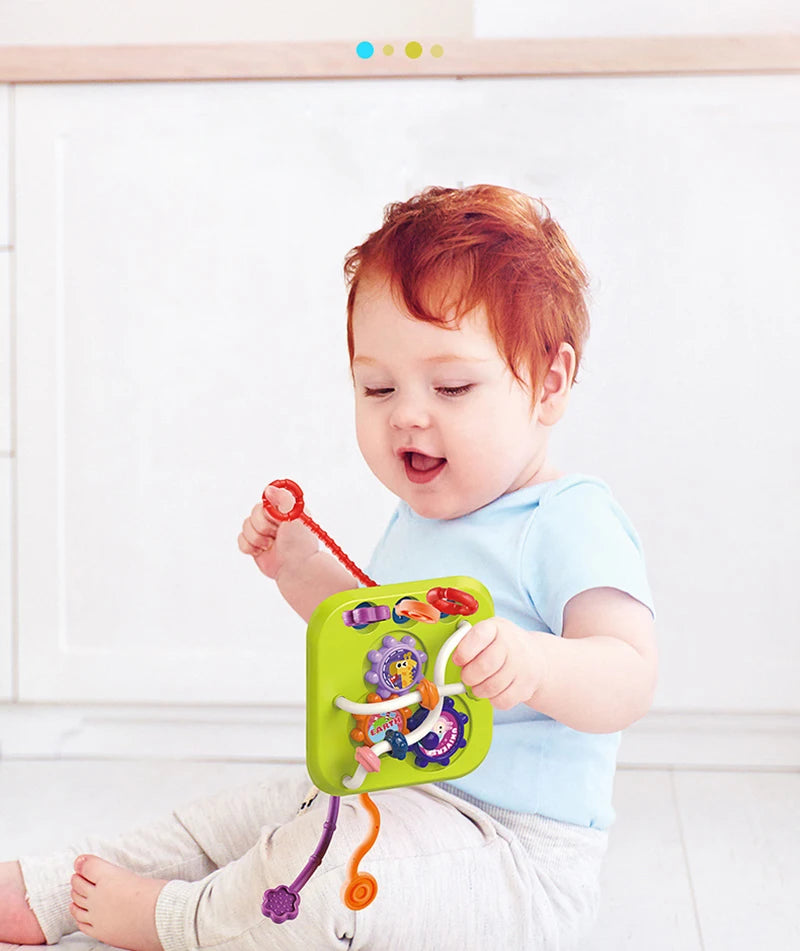 Montessori Shape Sorter Toy for Babies 0-3 Years