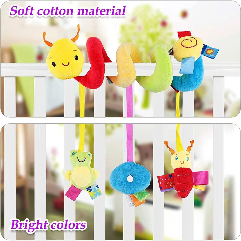Plush Baby Rattles and Teething Toys for Early Learning