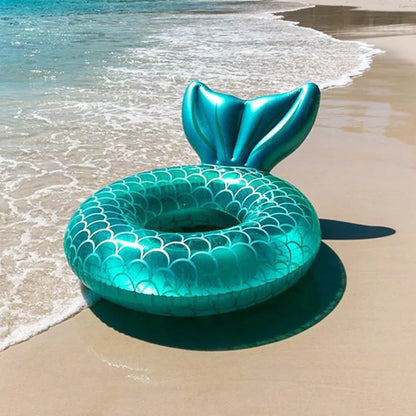 Mermaid Backrest Pool Float for Adults and Teens