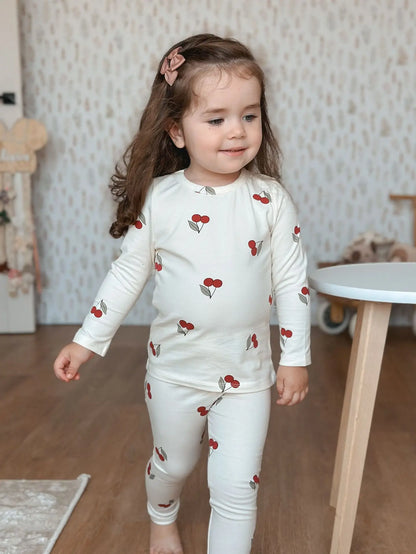 Cotton 2-Piece Pajama Set for Toddlers 1-6T