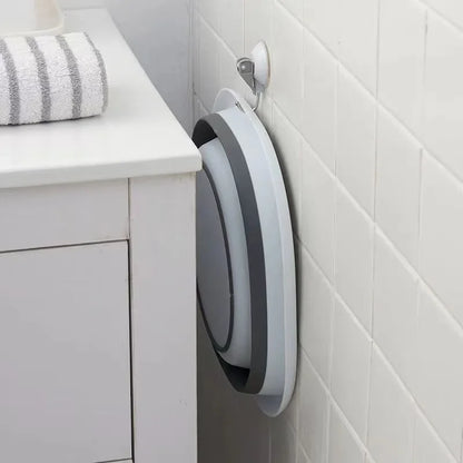 Portable Folding Baby Bath Basin for Travel and Home Use