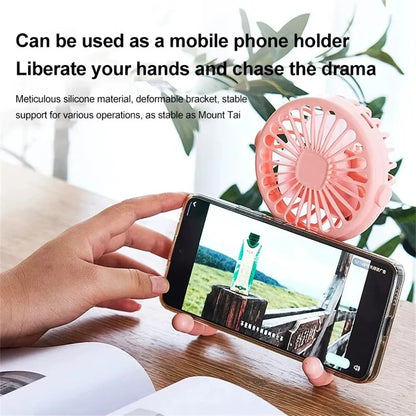 USB Rechargeable Mini Fan for Baby Strollers and Cribs