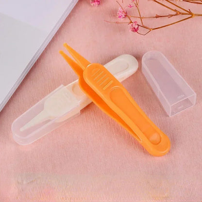 Baby Nasal Tweezers for Safe Toddler Nose Cleaning