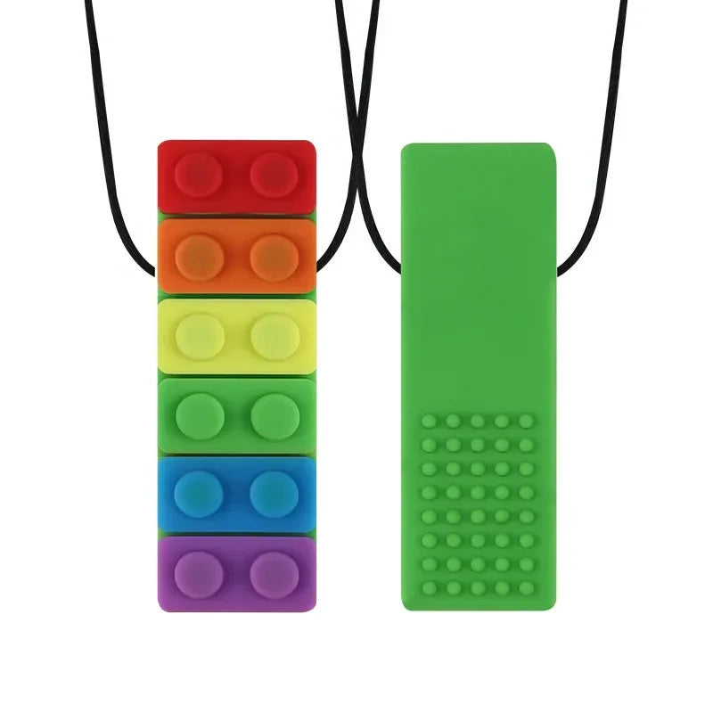 Silicone Chew Necklace for Kids with Sensory Needs