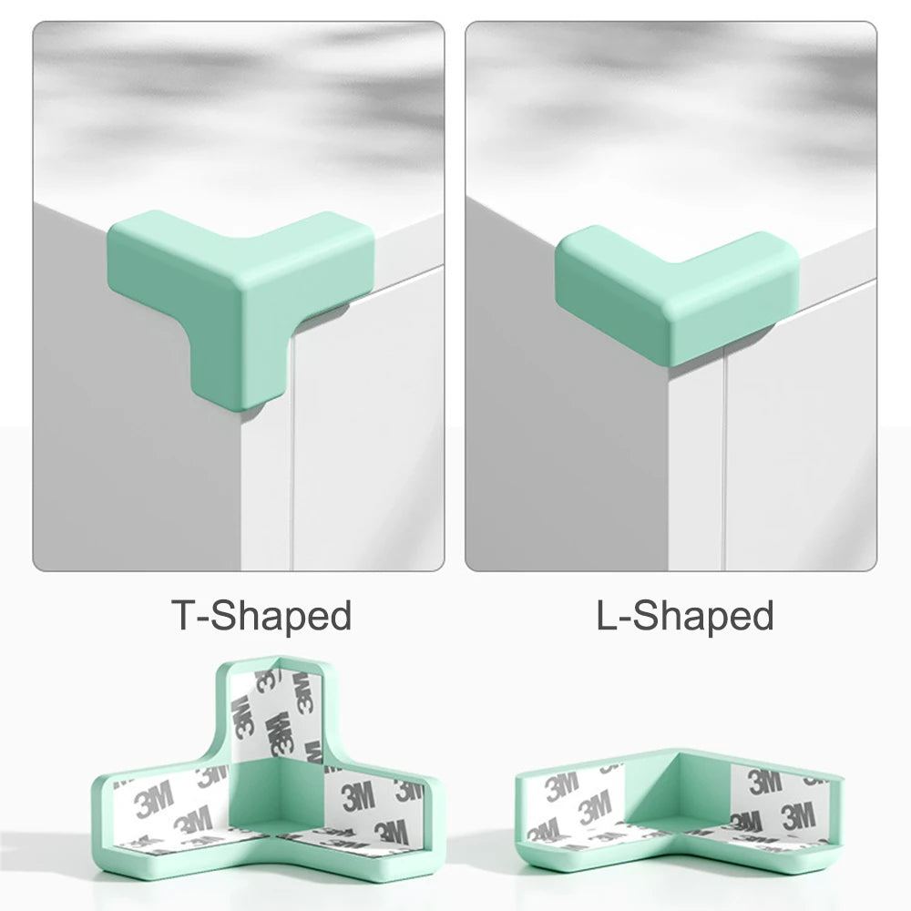 Silicone Corner Guards for Baby Safety - 4 Pcs Set