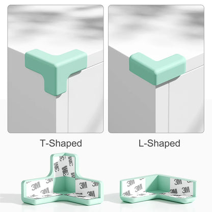 Silicone Corner Guards for Baby Safety - 4 Pcs Set