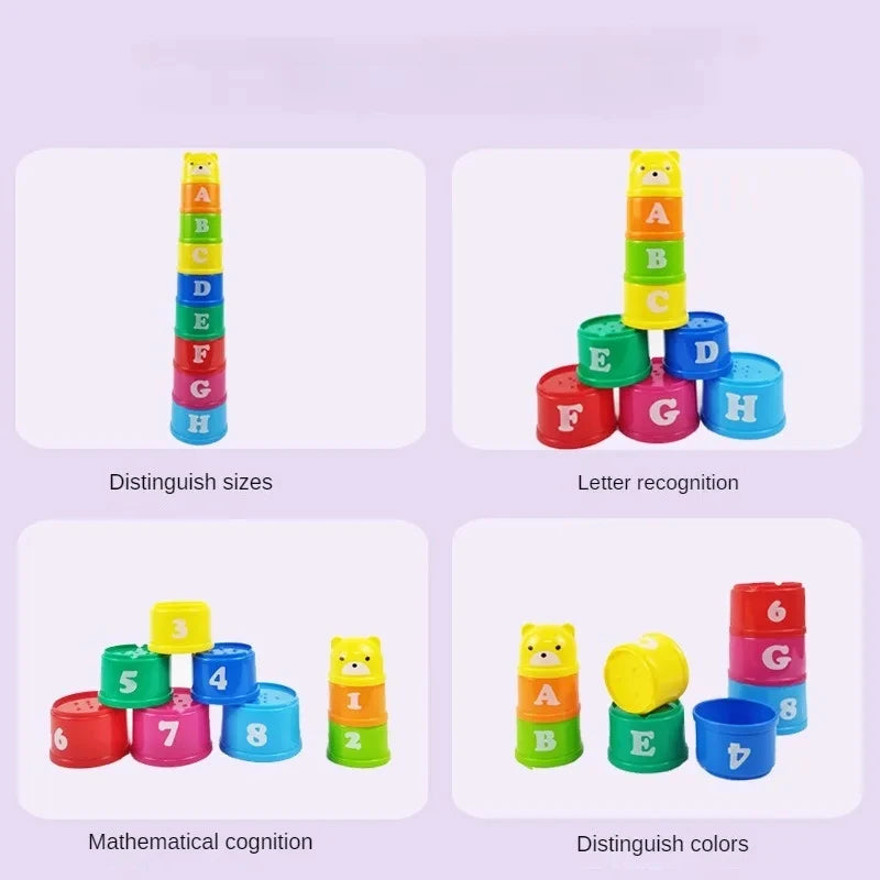 Baby Stack Cup Game - Early Education Skill Development Toy