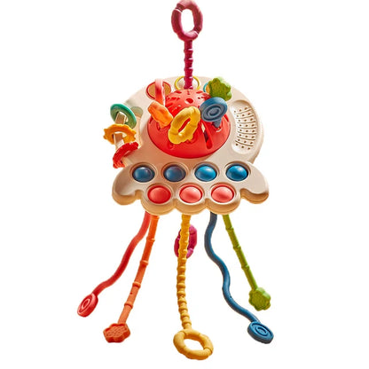 Montessori Shape Sorter Toy for Babies 0-3 Years