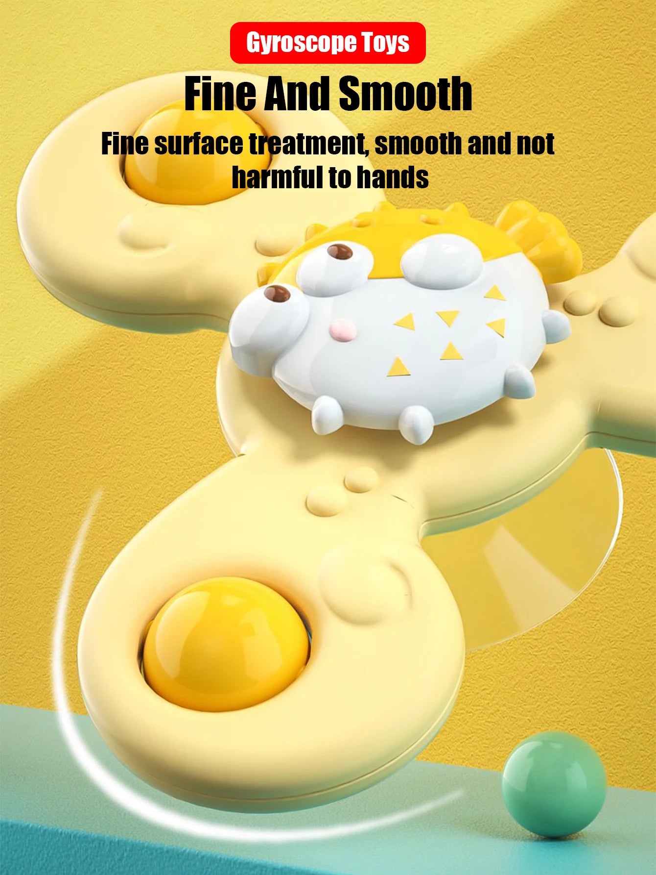 3-Pack Baby Bath Toys with Suction Cups - Fun Rattle Play