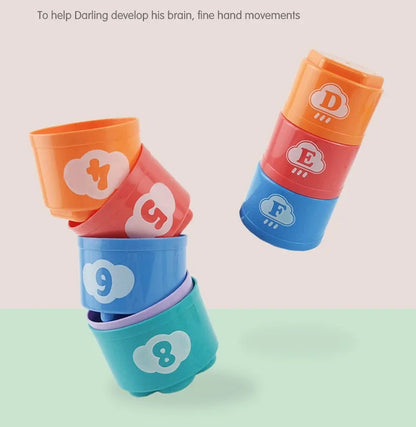 Baby Stack Cup Game - Early Education Skill Development Toy