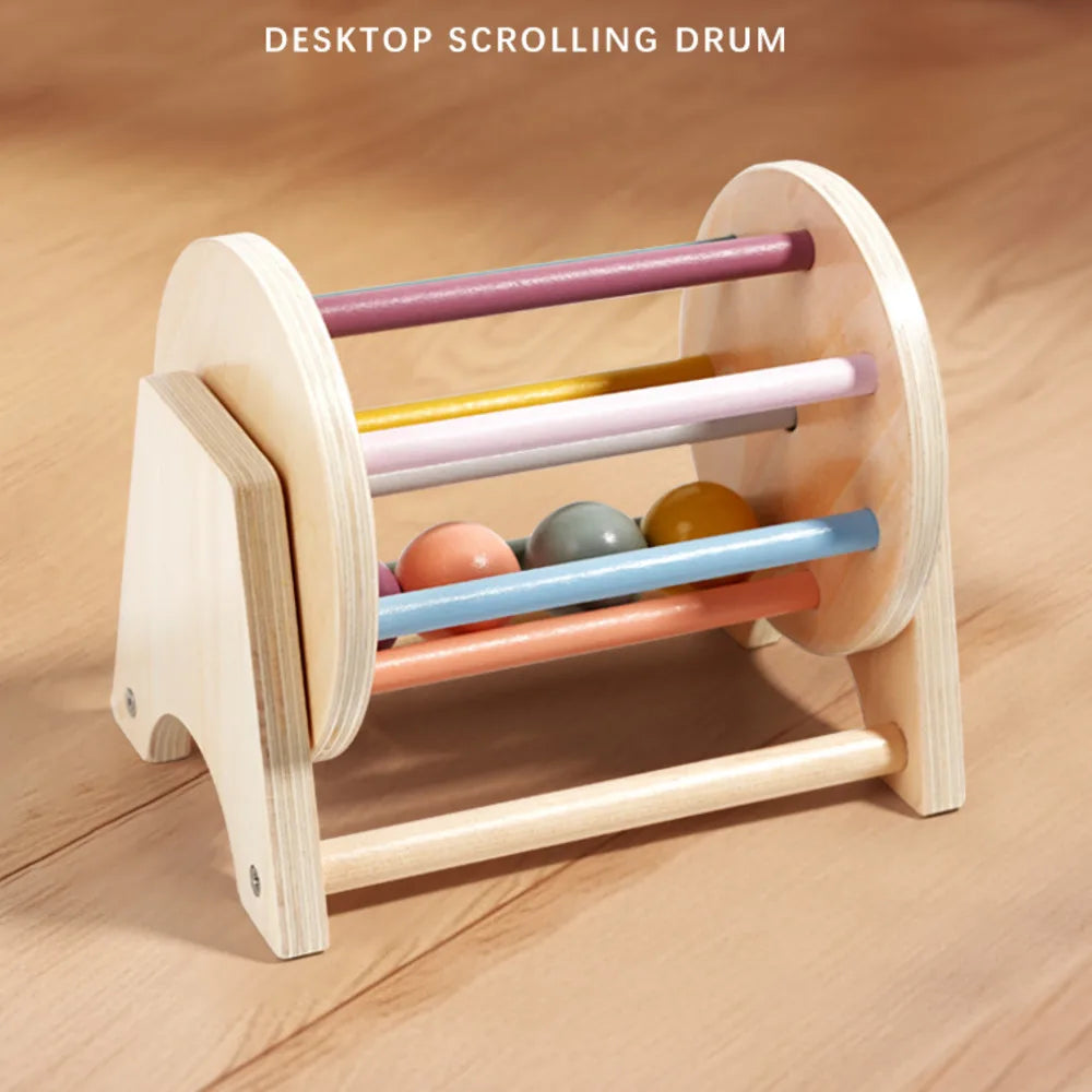 Montessori Wooden Sensory Toy for Infants - Color and Shape Match