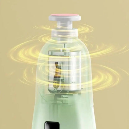 Electric Baby Nail Trimmer with 6 Grinding Heads for Infants