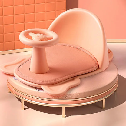 Non-Slip Baby Bath Seat for Newborns and Infants