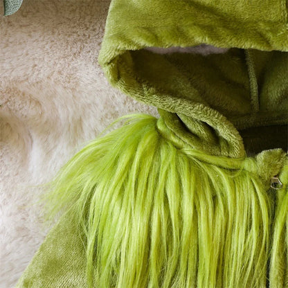 Christmas Grinch Bodysuit for Infants - Long Sleeve Jumpsuit