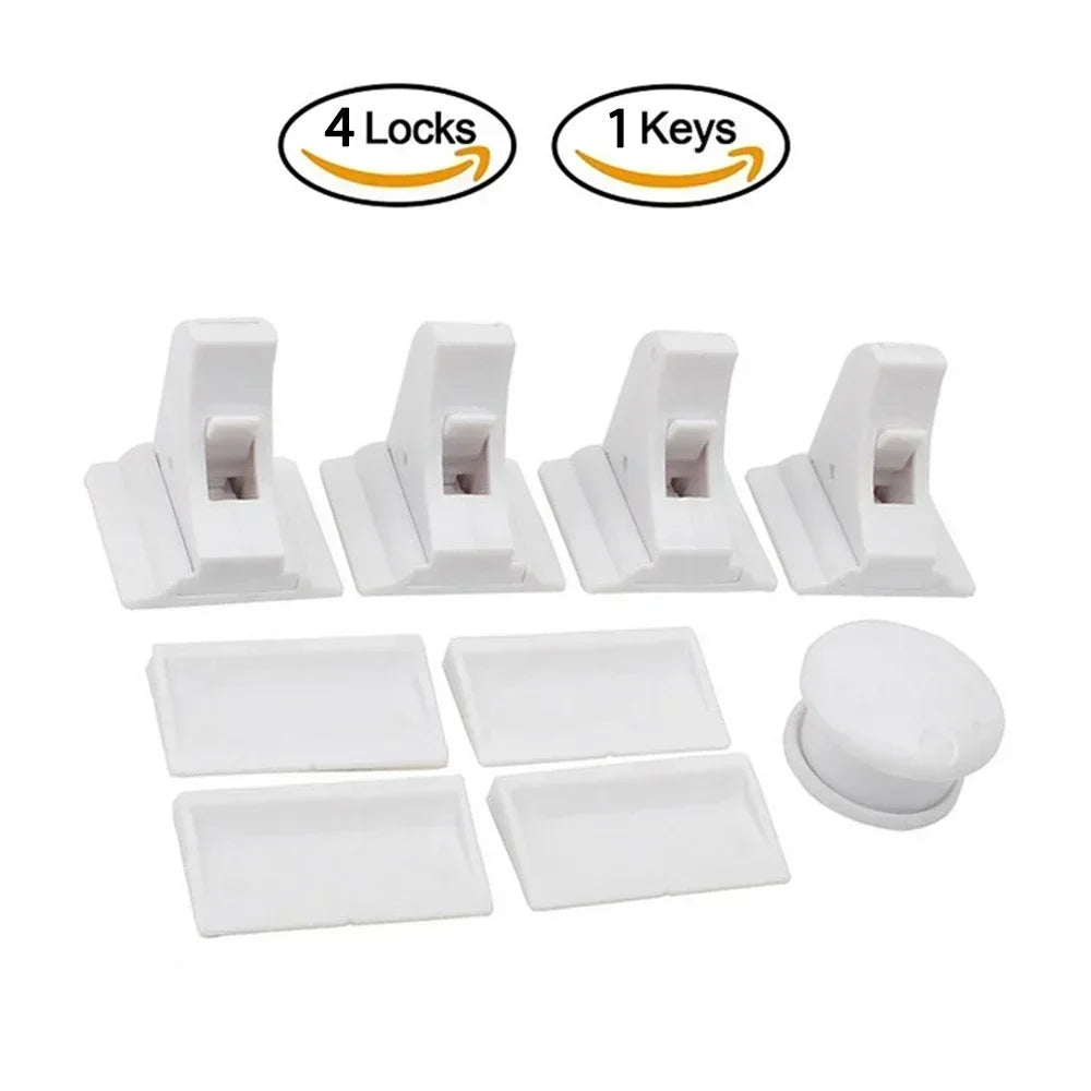 Magnetic Child Safety Lock for Drawers and Cabinets