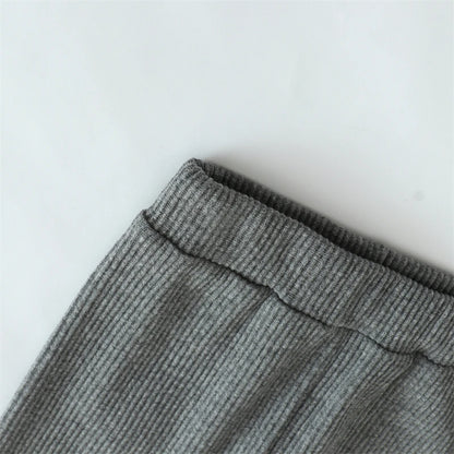 Cotton High Waist Leggings for Baby Girls and Boys