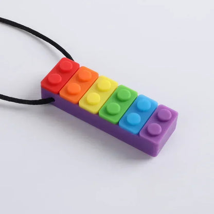 Silicone Chew Necklace for Kids with Sensory Needs