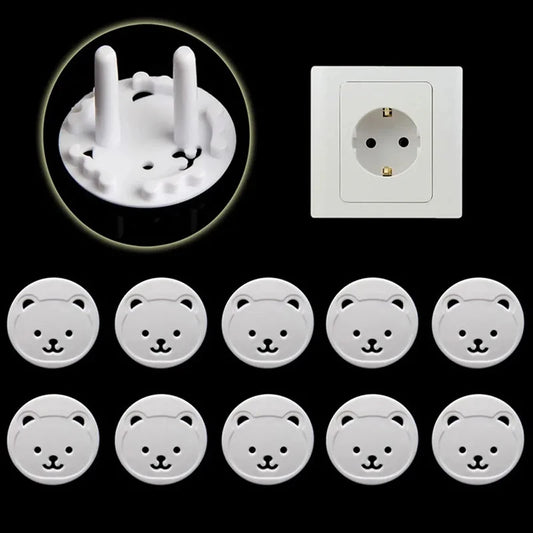 10 Pack Baby Safety Socket Covers for Child Protection