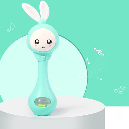 Smart Bunny Musical Rattle Toy for Newborns and Infants