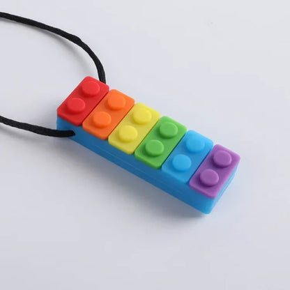 Silicone Chew Necklace for Kids with Sensory Needs