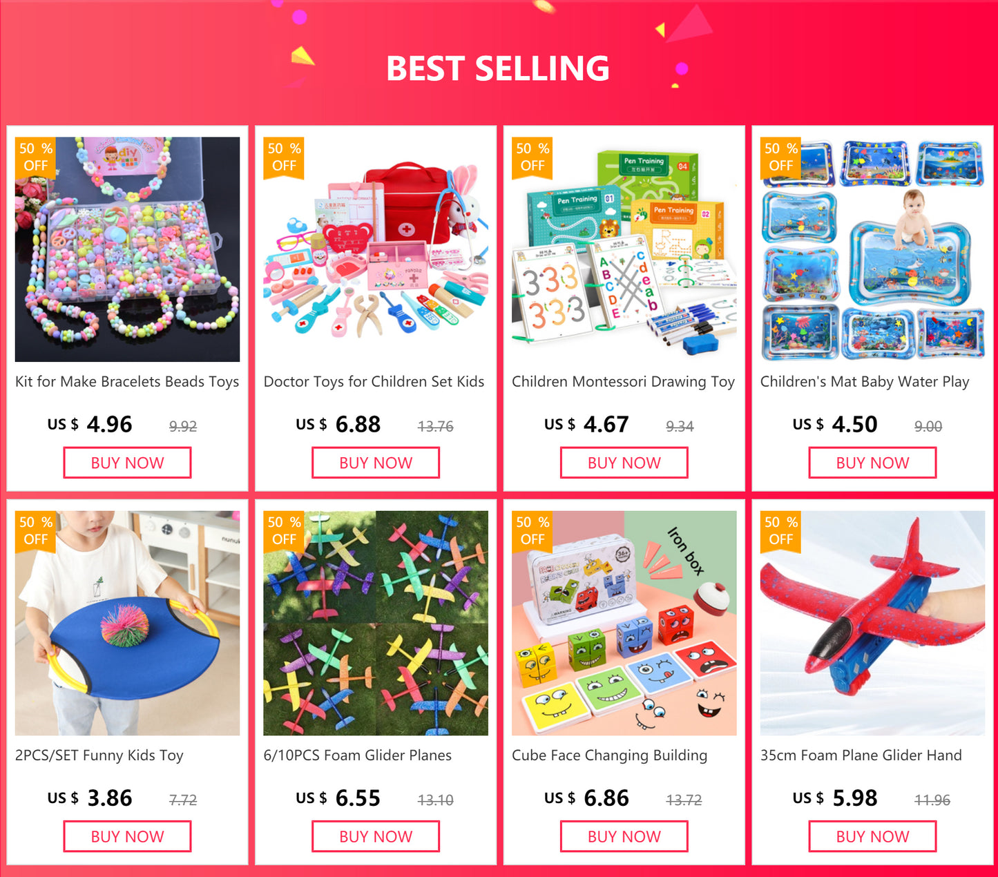 Montessori Drawing Toy Set for Toddler Math and Shape Learning