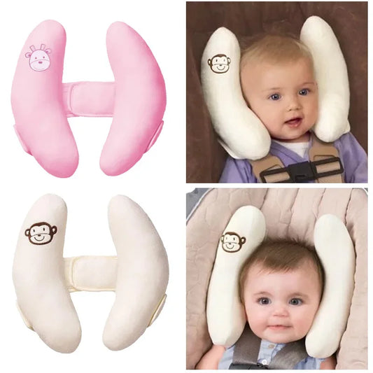 Baby Head and Neck Support Pillow for Car Seats and Strollers