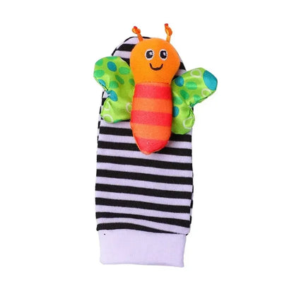 Animal Rattle Socks Set for Infants 0-12 Months