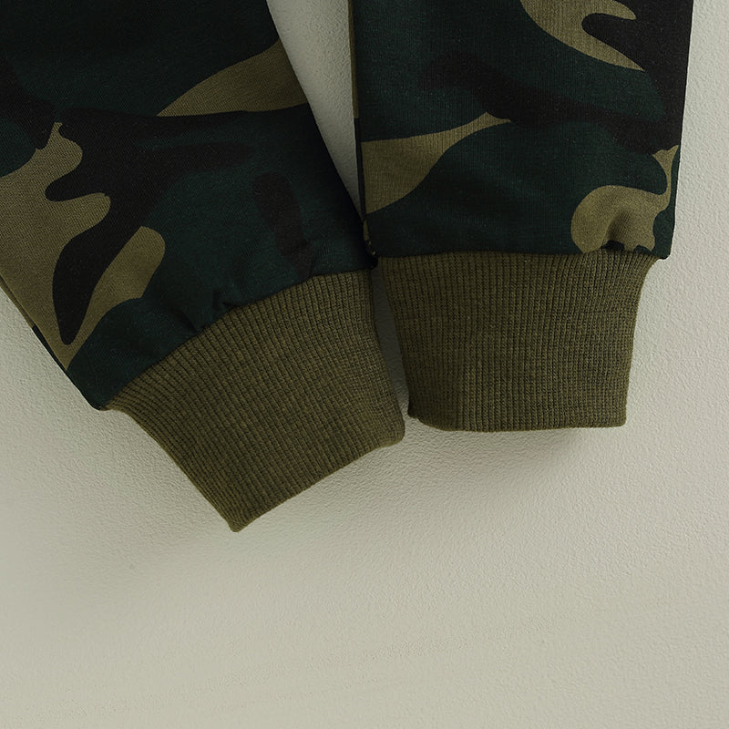 Toddler Boys' Camouflage Long Sleeve Sweatshirt & Pants Set
