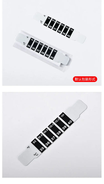 2pcs Body and Forehead Temperature Stickers for Babies and Kids
