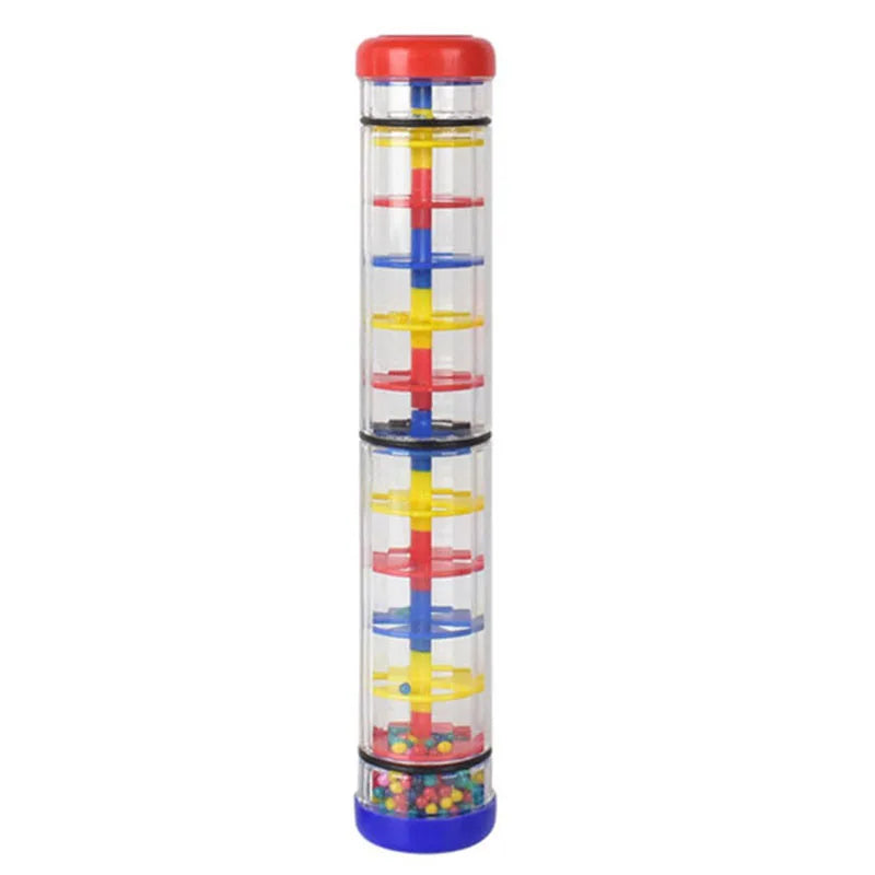 Montessori Rain Stick Rattle for Sensory Play and Music