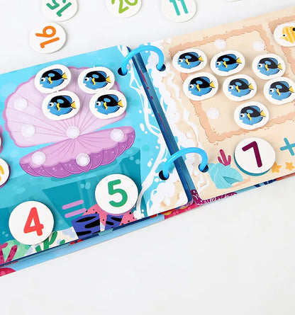 Montessori Busy Book for Early Learning in Children 1-3 Years