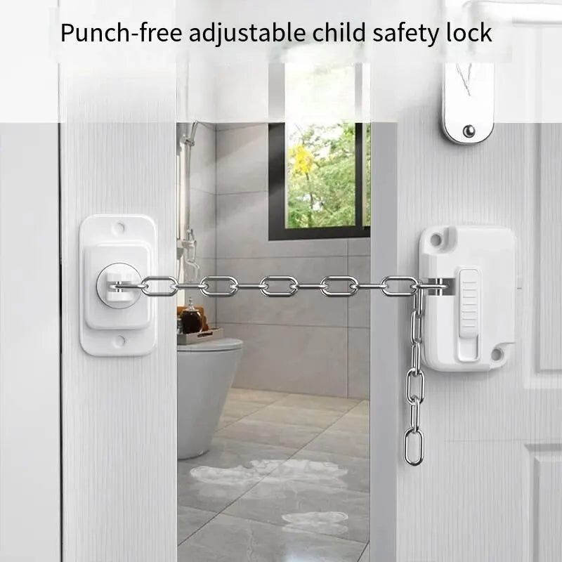 Adjustable Child Safety Locks for Windows and Doors