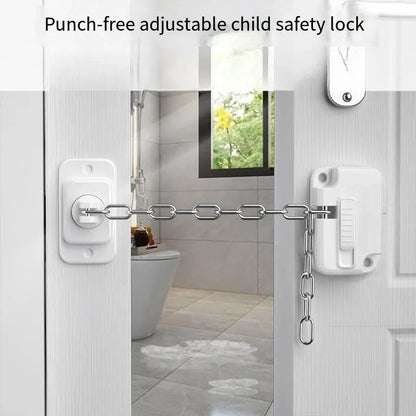 Adjustable Child Safety Locks for Windows and Doors