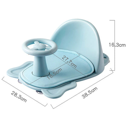 Non-Slip Baby Bath Seat for Newborns and Infants