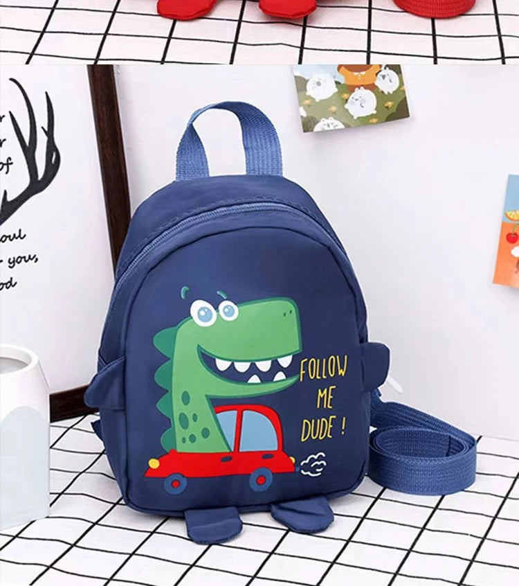 Kinder süße Cartoon Dinosaurier Schultaschen Anti-verlorene Rucksäcke Kleinkind Rucksack Kindergarten Schultasche