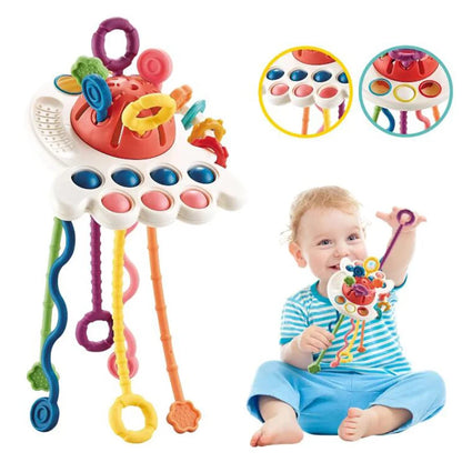 Montessori Shape Sorter Toy for Babies 0-3 Years