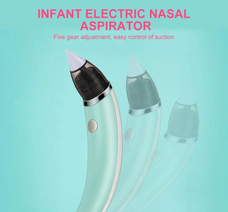 Electric Baby Nasal Aspirator for Safe Snot Removal